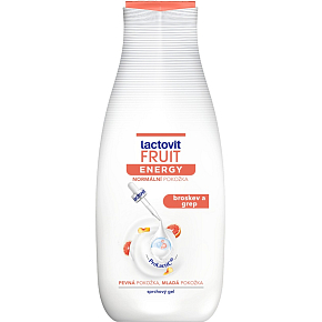 Lactovit Fruit Energy Peach and Grapefruit Shower Gel, 500 ml Lactovit Fruit Energy Peach and Grapefruit Shower Gel, 500 ml
