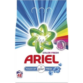 Ariel Fresh Touch of Lenor Color washing powder for colored and white laundry 48 doses 3.6 kg