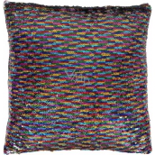 Albi Pillow with sequins Rainbow 37 x 37 x 10 cm