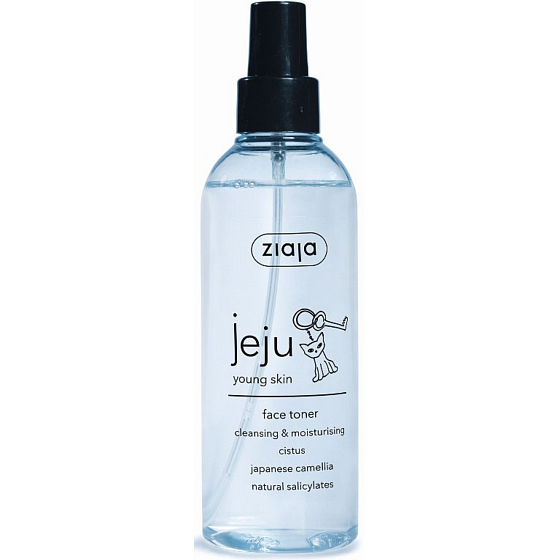 Ziaja Jeju Skin cleansing tonic spray with anti-inflammatory and antibacterial effects 200 ml