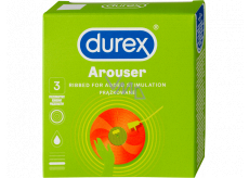 Durex Arouser condom, nominal width 53 mm 3 pieces