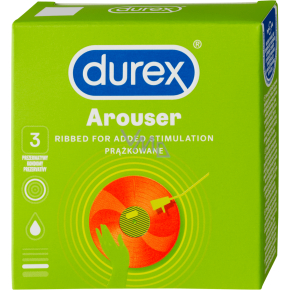Durex Arouser condom, nominal width 53 mm 3 pieces
