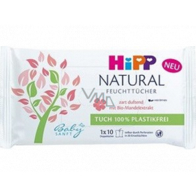 HiPP Babysanft Natural Sensitive cleaning wet wipes for children 10 pieces