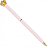 Albi Pink ballpoint pen with a gold crown