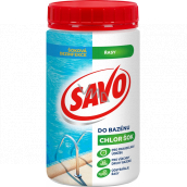 Savo Chlorine Shock algae disinfectant for swimming pool 850 g