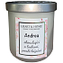 Heart & Home Fresh linen soy scented candle with the name Andrea 110 g