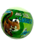 Smurfs sparkling bath ball for children Green 100 g