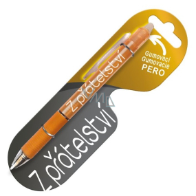 Nekupto Rubber pen with description From friendship