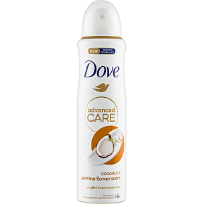 Dove Advanced Care Coconut antiperspirant sprej, 150 ml