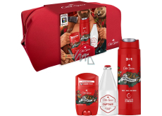 Old Spice Lumberjack BearGlove 2in1 shower gel and shampoo 250 ml + Captain aftershave 100 ml + BearGlove deodorant stick 50 ml + etue, cosmetic set for men