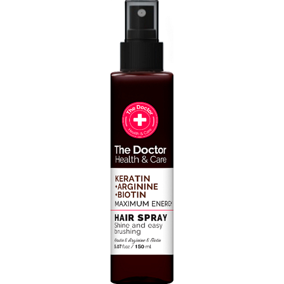 The Doctor Health & Care Keratin + Arginine + Biotin Maximum Energy Energizing Spray for Fine Hair 150 ml