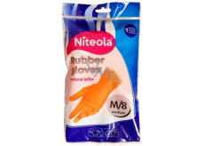 Niteola rubber gloves size M/8 1 pair