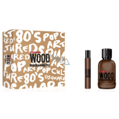 Dsquared2 Wood Original Eau de Parfum for Men 100 ml + Eau de Parfum 10 ml Mini, Gift Set