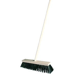 Spokar road brush with handle 140 cm, width 40 cm, synthetic fibers