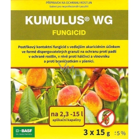Basf Kumulus WG anti-mildew plant protection product 3 x 15 g