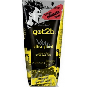 Got2b Ultra Glued the strongest hair gel 150 ml