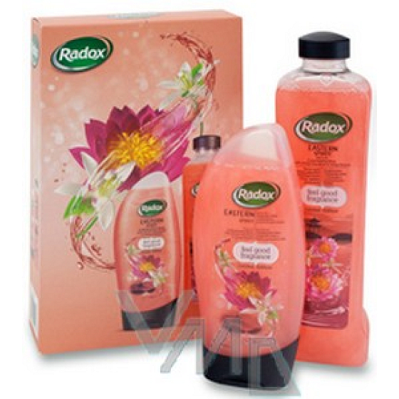 Radox Oriental 250 ml shower gel + 500 ml bath foam, cosmetic set