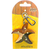 Nekupto Jolo Natura wooden pendant big star 1 piece