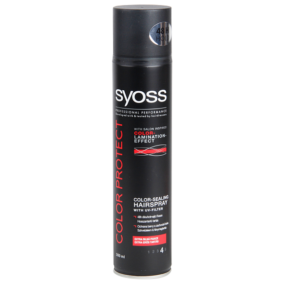 Syoss Color Protect Extra Strong Hold Hair Spray 300 ml