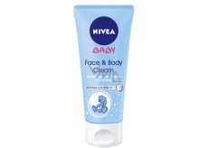 Nivea Baby hydratační krém s měsíčkem lékařským na obličej a tělo 100 ml