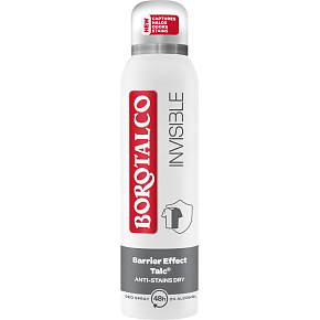 Borotalco Invisible natural deodorant without alcohol, 150 ml