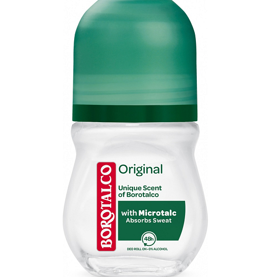 Borotalco Original roll-on antiperspirant deodorant unisex 50 ml