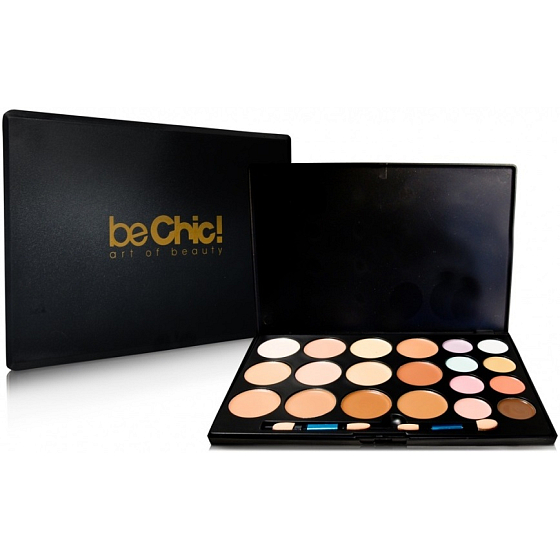 Be Chic! Camouflage Palette palette of 20 concealers 12 shades Conclears and 8 concealers