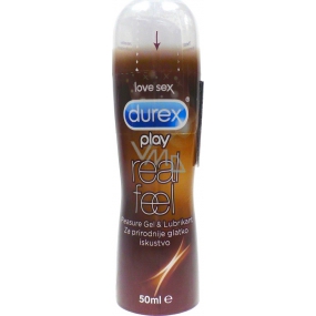 Durex Play Real Feel lubricating gel with 50 ml pump