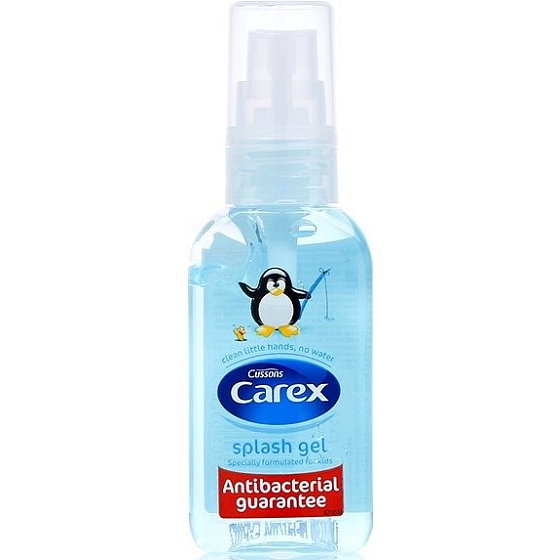 Carex Splash antibacterial hand gel 50 ml