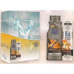 Fa Men Xtreme Muscle Relax shower gel 400 ml + deodorant spray for men 150 ml, cosmetic set
