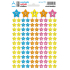 Arch School mini stickers stars