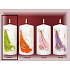 Lima Wedding Candle White Green Motif Cylinder 60 x 120 mm 1 piece