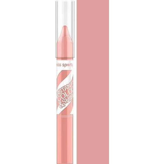 Miss Sports Instant Lip Color & Shine Lipstick 003 Creme Brulée 1.1 g