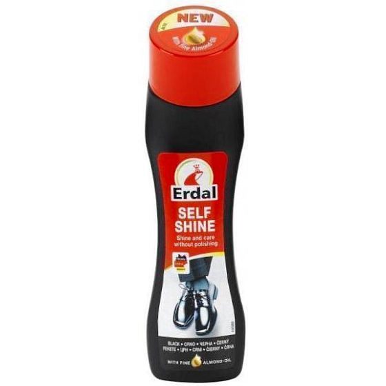 Erdal Shoe Polish Black 65 ml