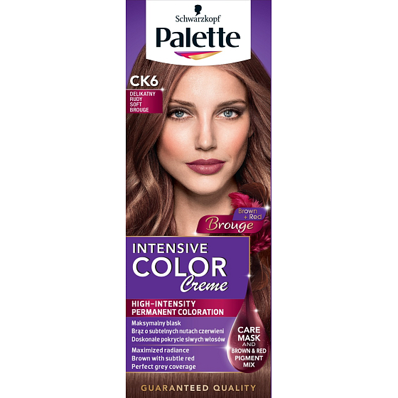 Schwarzkopf Palette Intensive Color Creme hair color CK6 Soft red-brown