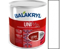 Balakryl Uni Gloss 1000 White universal paint for metal and wood 700 g