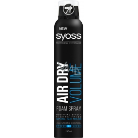 Syoss Air Dry Volume 24 strong fixation foam for hair volume spray 200 ml