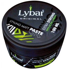 Lybar Styling matting hair paste extra strong firming with activated carbon 100 ml