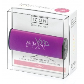 Millefiori Milano Icon Melody Flowers - Chords of flowers car fragrance Classic purple smells up to 2 months 47 g