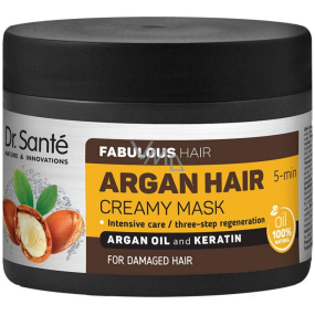 Dr. Santé Argan Oil and Keratin Cream Mask for Damaged Hair 300 ml
