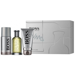 Hugo Boss Boss No.6 Bottled eau de toilette for men 100 ml + shower gel 100 ml + deodorant spray 150 ml, gift set