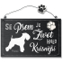 Nekupto Pets wooden sign Schnauzer 155 x 98 x 5 mm