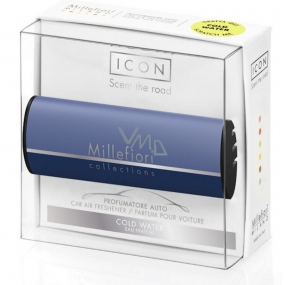 Millefiori Milano Icon Cold Water - Cold water car scent smells for up to 2 months 47 g