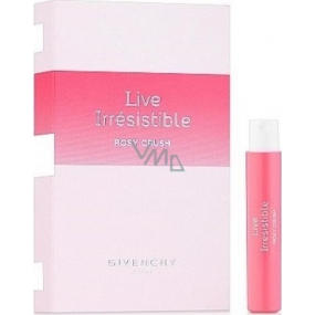 Givenchy Live Irrésistible Rosy Crush eau de parfum for women 1 ml with spray, vial