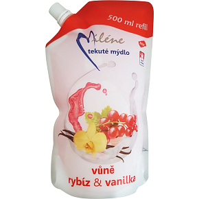 Miléne Currant and Vanilla Liquid Soap, Refill, 500 ml
