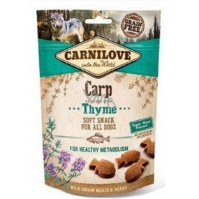 Carnilove Dog Fish with thyme delicious crispy treat for all dogs for a healthy metabolism 200 g