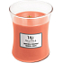 WoodWick Tamarind & Stonefruit - Tamarind and stone scented candle with wooden wick and lid glass medium 275 g