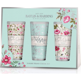 Baylis & Harding Royal Garden hand cream 3 x 50 ml, cosmetic set