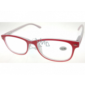 Berkeley Reading Glasses +2.0 Plastic Red 1 Piece MC2136