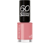 Rimmel London 60 Seconds Super Shine Nail Polish 235 Preppy Pink 8 ml